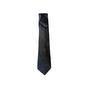 Nicole Miller Black Solid Men’s Tie